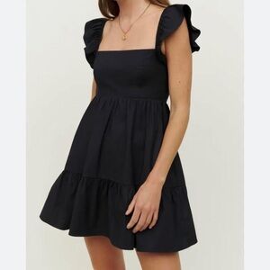 Reformation Baby Doll Dress | Black
